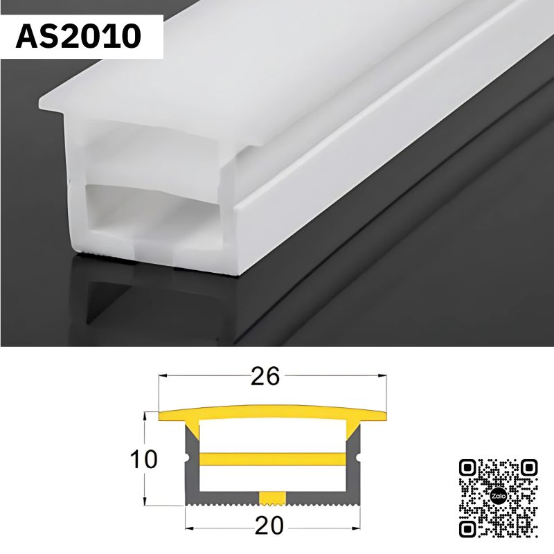 Thanh Silicon Uốn Dẻo Gắn Âm| AS2010